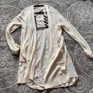 Cream lululemon Still At Ease Wrap size 6